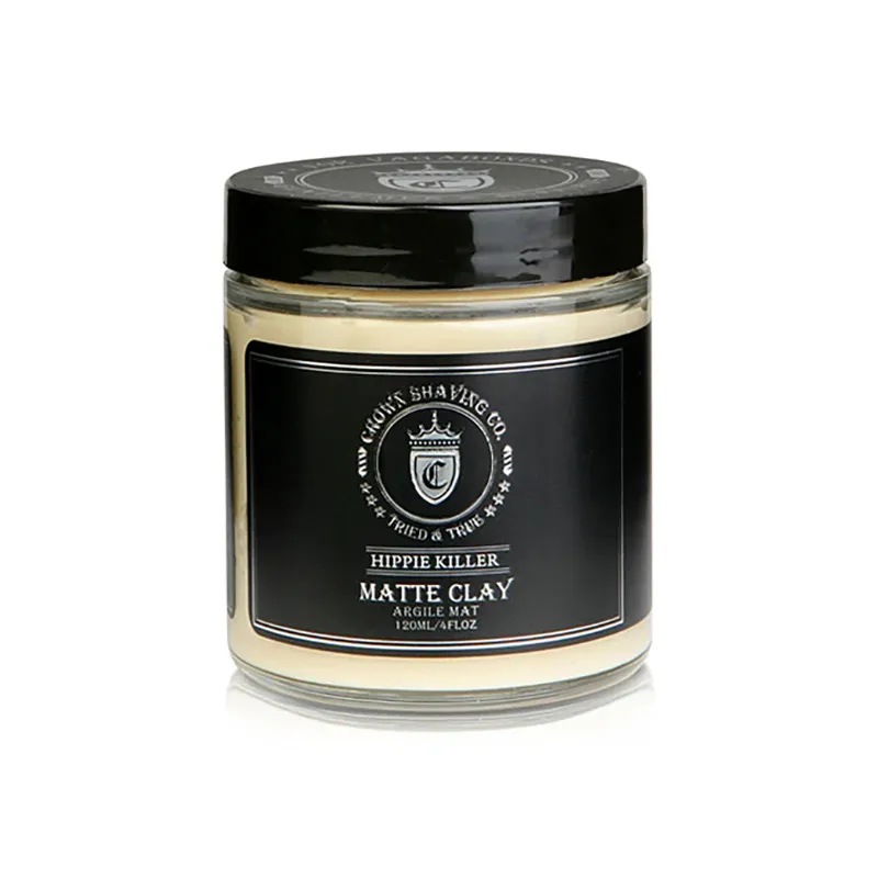 Crown Shaving Matte Styling Clay - 4 Ounce Jar