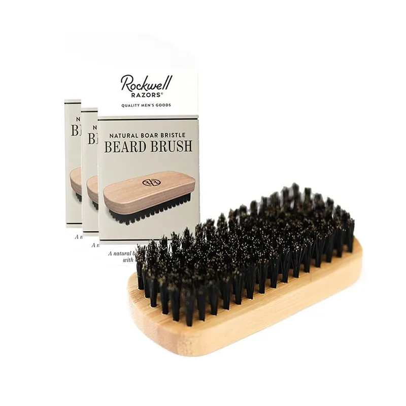 Rockwell Razors Natural Boar Bristle Beard Brush